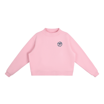 The Crest Mock-Neck Sweatshirt