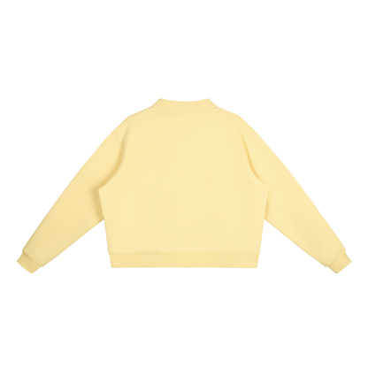 The Crest Mock-Neck Sweatshirt