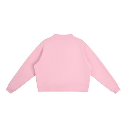 The Crest Mock-Neck Sweatshirt