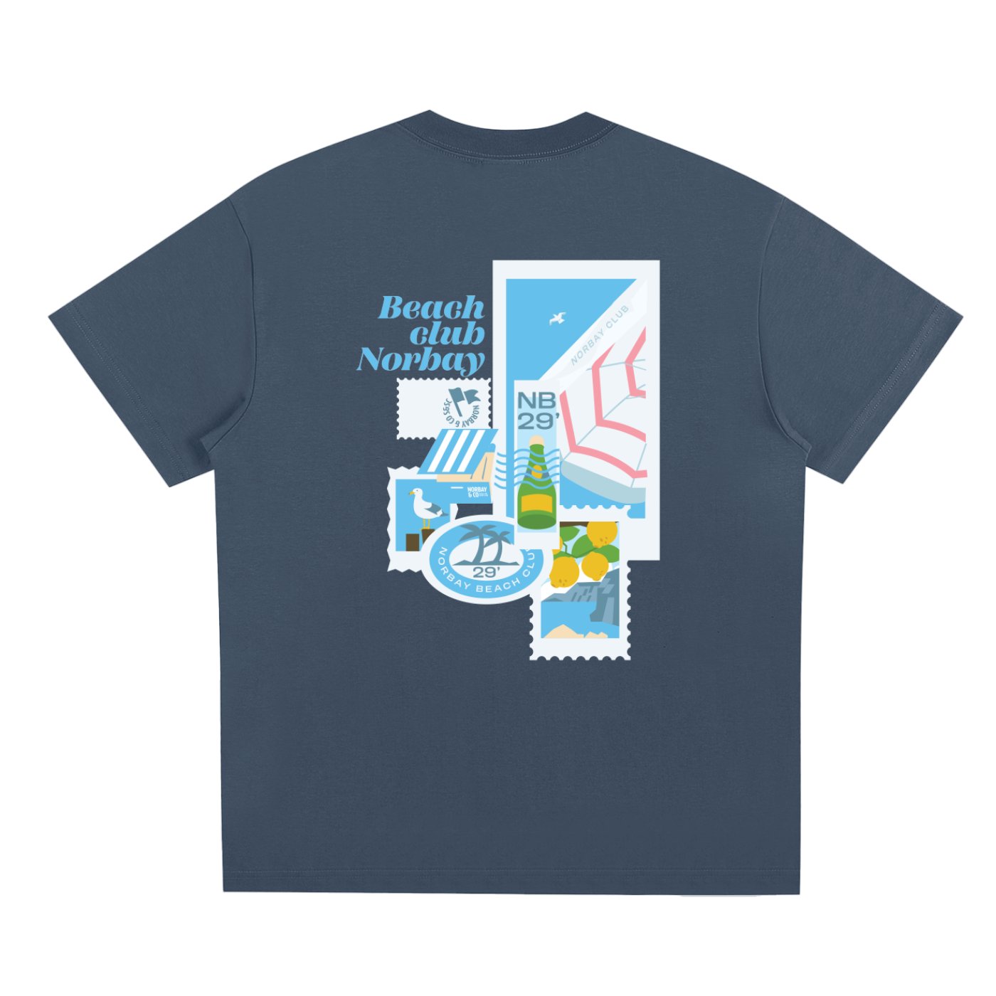 Beach Club 1945: Postcard Edition