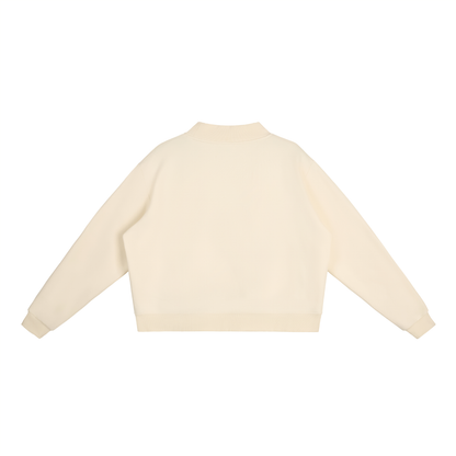 The Crest Mock-Neck Sweatshirt