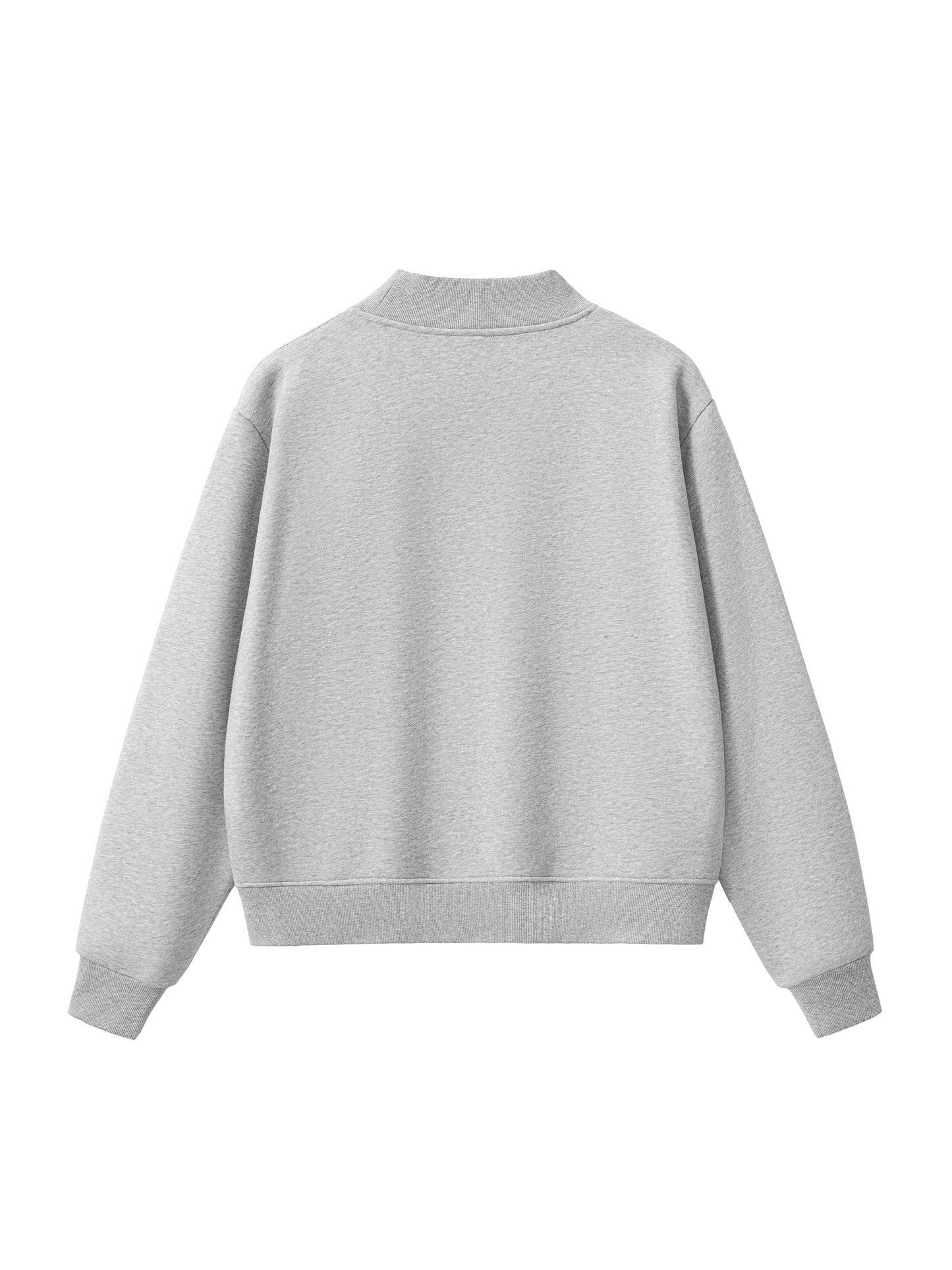 The Crest Mock-Neck Sweatshirt